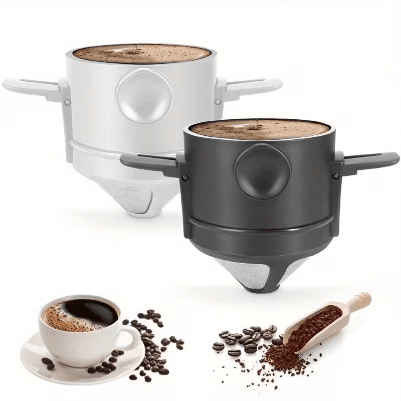 Przenośny Filtr do Kawy (CZARNY)